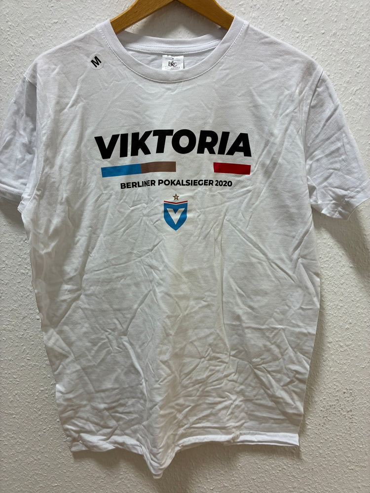 T-Shirt Weiß Berliner Pokalsieger 2020